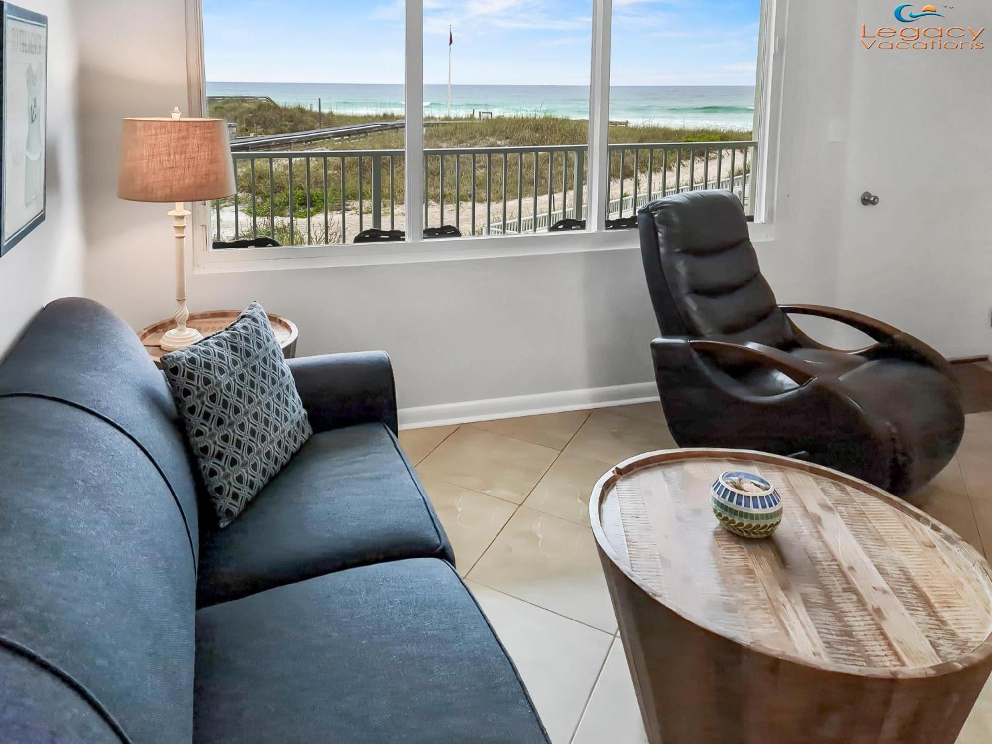 Is9-Cozy Upstairs Beachfront Condo - King Beds Fort Walton Beach Bagian luar foto